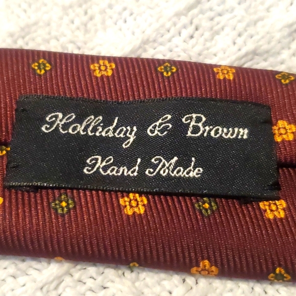 Handmade silk tie - Picture 3 of 4